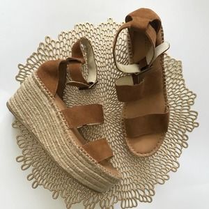 Soludos Palma Suede Espadrille Platform Sandals